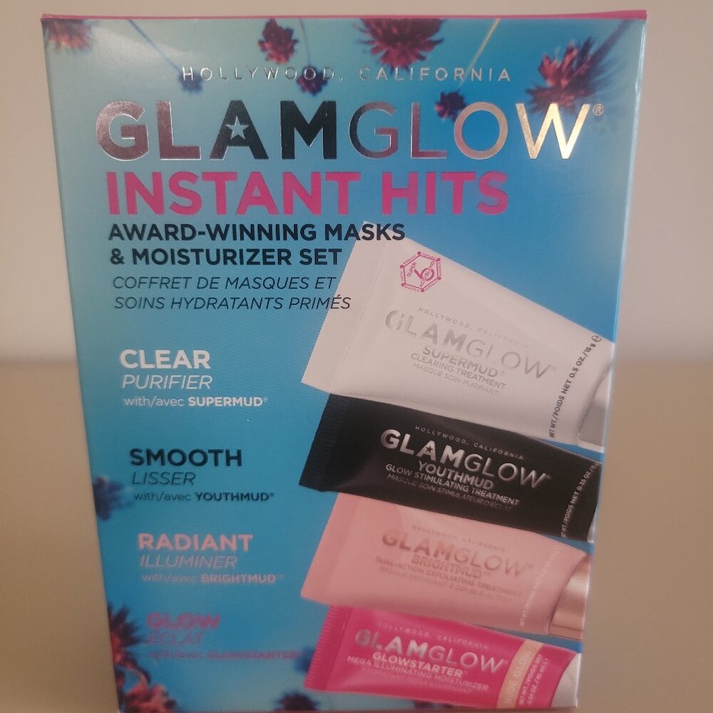 *NEW* GLAMGLOW Instant Hits - Award-winning Masks & Moisturizer Set